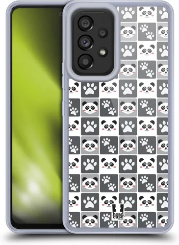 Vista 12 de Head Case Designs Bear Animal Board Patterns Gel Case [Military Grade Protection] Compatible with Samsung Galaxy A53 5G (2022)