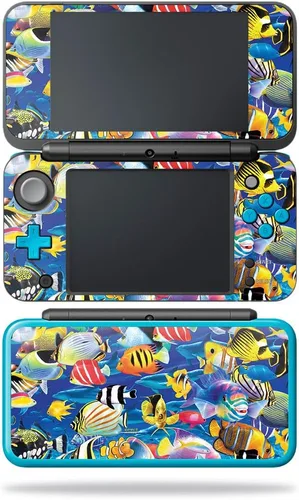 Vista 11 de MightySkins Skin compatible con Nintendo 2DS XL - Negro abstracto Funda protectora de vinilo duradera y única Fácil de aplicar, quitar y cambiar