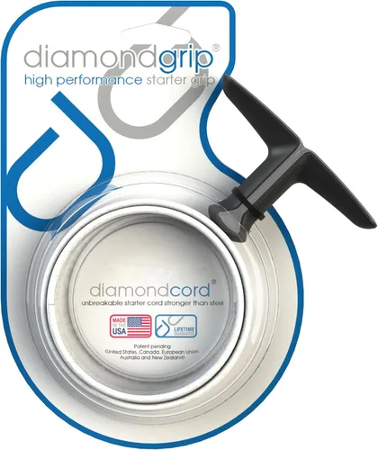 Vista 3 de Diamondcord - Cable de repuesto irrompible para motor de gasolina de 0.110 in x 10 pies