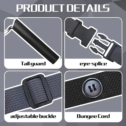 Vista 3 de 2 fundas protectoras de cola de perro para heridas, colas de perros curan manga, cuidado de heridas de perro para perros medianos y grandes