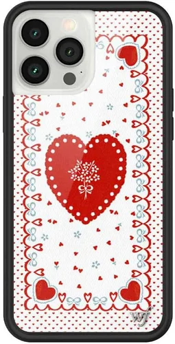 Vista 27 de Wildflower Carcasas – Compatible con iPhone 13 Pro Max Parachoques protector, certificado de prueba de caídas de 6.5 pies, propiedad de mujeres