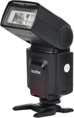 Vista 7 de Godox TT520II Flash de transmisión inalámbrica Speedlite - Receptor incorporado y transmisor RT compatible con Canon Nikon Panasonic Olympus Pentax