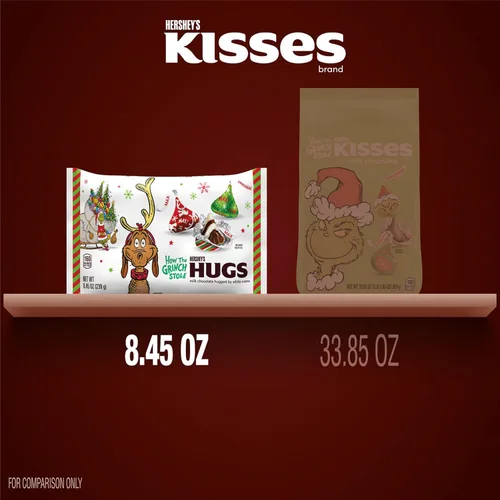 Vista 6 de CHR HERSHEY'S HUGS w/Max The Dog LDB, 8.45 onzas, 16 unidades, DRC
