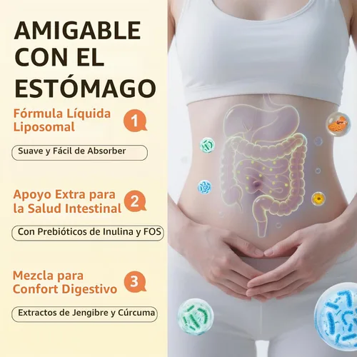 Vista 4 de Suplemento de berberina liposomal, 3000 mg Gotas de complejo de berberina, 2.0 fl oz Berberina HCl con canela de Ceilán, melón amargo, cúrcuma