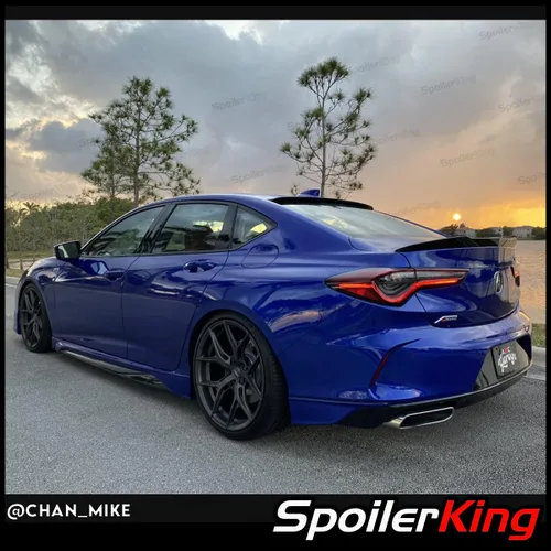 Vista 2 de SpoilerKing Alerón de techo para ventana trasera Compatible con Acura TLX 2021-presente (284R)