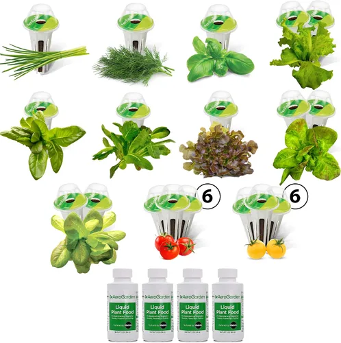 Vista 7 de Miracle-Gro AeroGarden - Kit de semilla autóctonas en vainas de ensalada