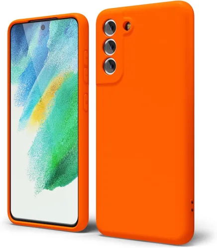 Vista 182 de oakxco Funda para teléfono Samsung Galaxy S8 de silicona líquida, delgada y fina de gel de goma suave TPU cubierta protectora simple llana