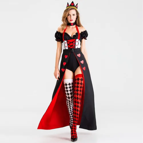 Vista 2 de IBTOM CASTLE Vestidos de Halloween para mujer, ropa de baile de cosplay para adultos con corona, sesión de fotos, fiesta de cumpleaños