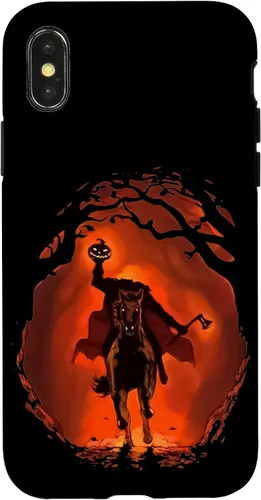 Vista 5 de iPhone 16 halloween scary pumpkin headless horseman Case
