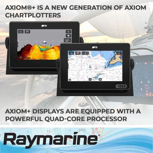 Vista 3 de Raymarine E70635 Axiom+ 7 Chartplotter Fishfinder