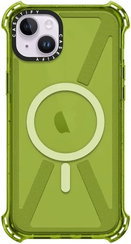 Vista 20 de CASETiFY Funda Bounce para iPhone 16 Pro [a prueba de golpes, 21.3 pies, protección contra caídas de grado militar 6X, compatible con Magsafe] Azul