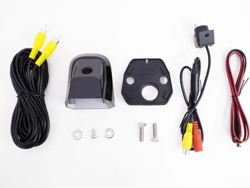 Vista 7 de Accesorios exteriores - Cámara de respaldo de visión trasera con carcasa + cámara + kit de arnés de cables compatible con modelos Mercedes Benz