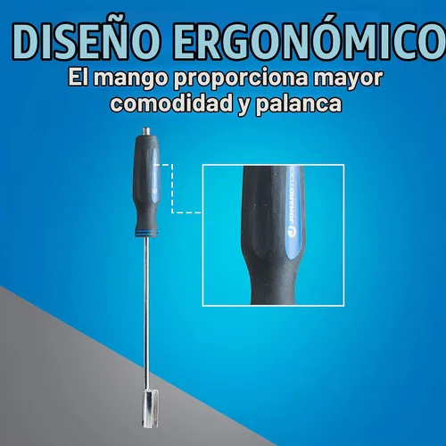 Vista 4 de Jonard Tools RF-12 Extra Force F Conector herramienta, 12 pulgadas de longitud