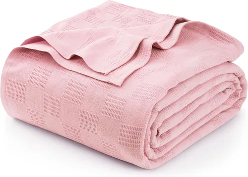 Vista 46 de Utopia Bedding - Manta térmica 100% algodón, color negro, tamaño Queen, 90 x 90 pulgadas Manta ligera y transpirable para primavera y verano