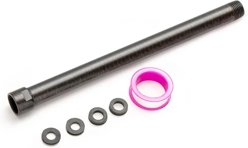 Vista 16 de OFFO Brazo de extensión de cabezal de ducha, extensión de brazo de ducha, extensor de cabezal de ducha hecho de acero inoxidable 304, extensión