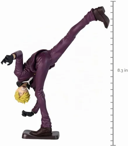 Vista 2 de Banpresto 19718 Figura de una pieza del rey del artista Sanji Wanokuni