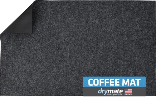 Vista 14 de Drymate Tapete para cafetera, (accesorio de barra de estación de café) protege las encimeras de cocina de derrames, manchas y arañazos, absorbente