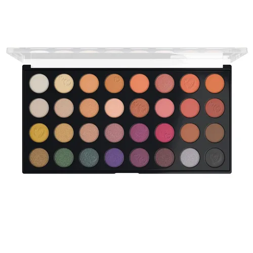 Vista 2 de wet n wild Artistry - Paleta de 32 bandejas de maquillaje de sombra de ojos, mate altamente pigmentado, brillante, acabados metálicos, fórmula