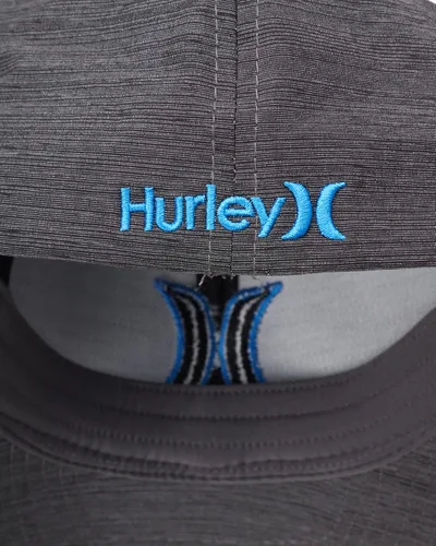 Vista 4 de Hurley Sombrero para hombre - H2O-DRI Max Icon Gorra ajustada elástica de ala curvada
