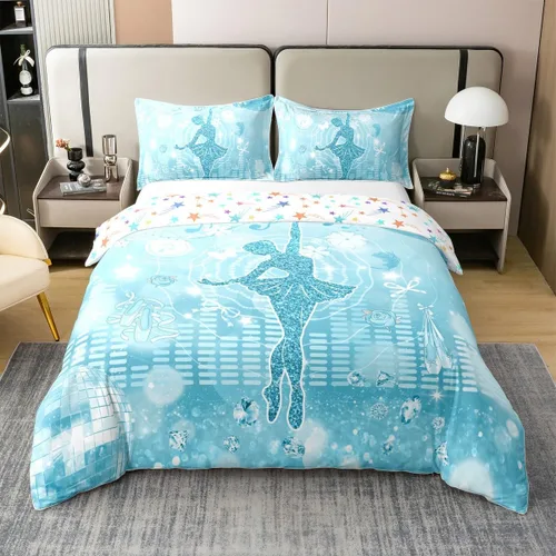 Vista 41 de jejeloiu Cute Mushroom Decor Duvet Cover 100% Cotton for Kids Boys Girls Twin Size Botanical Plants Bedding Set Cartoon Mushrooms Comforter Cover
