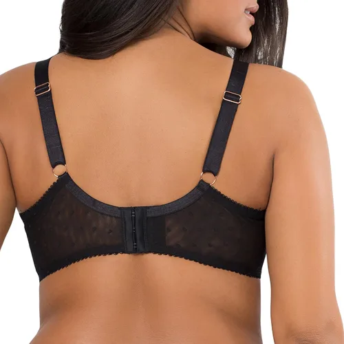 Vista 3 de Smart & Sexy Sujetador de cobertura completa de encaje y malla para mujer