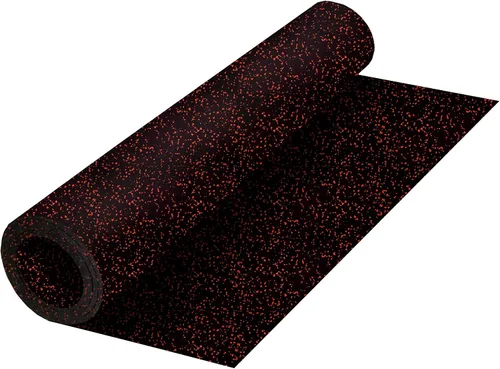 Vista 12 de Playsafer Genaflex - Esterilla de goma para piso de gimnasio, rollo de piso protector comercial para gimnasio de alta resistencia - 8mm de espesor