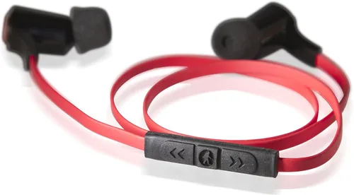 Vista 4 de Outdoor Tech OT5300 Orcas 2.0 Auriculares Bluetooth inalámbricos ultraligeros con almohadillas de espuma Comply (rojo)