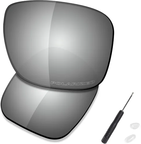 Vista 19 de SAUCER Premium Replacement Lenses & H20 Screwdriver & Nose Pieces for Oakley Holbrook Metal OO4123 UV400 Protection