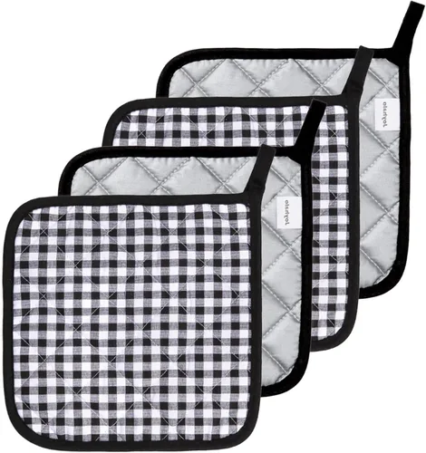 Vista 30 de Joyhalo Paquete de 4 soportes para ollas para cocina Aqua