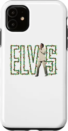 Vista 8 de Elvis Presley Official Elvis Christmas Lights Case for iPhone 17