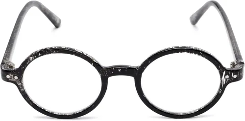 Vista 2 de Readers. com Gafas de lectura: el estilo redondo de Bookworm para hombres y mujeres Negro jaspeado