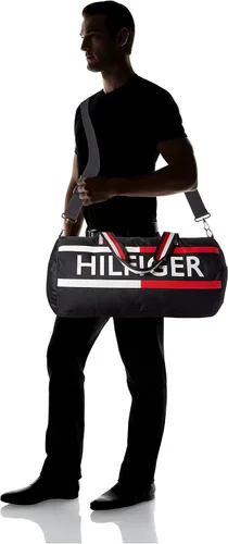 Vista 6 de Tommy Hilfiger Bolsa de lona Devon para hombre, Sky Captain, OS, Capitán del cielo, Tommy Hilfiger Bolso de lona Devon para hombre