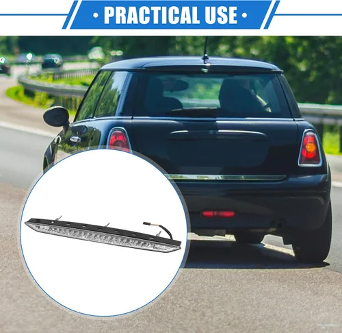 Vista 2 de Tercera luz de freno de alto nivel compatible con BMW Z4 E85, ABS transparente