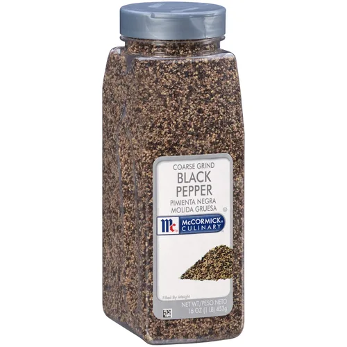 Vista 2 de McCormick Culinary Grind pimienta negra, 16 onzas y ajo en polvo, 21 onzas