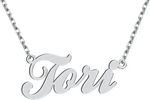 Vista 295 de Personalized Custom Name Pendant Necklace Stainless Steel for Women