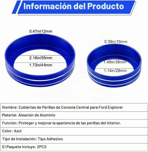 Vista 5 de Accesorios PIFOOG para Ford Explorer 2024 2023 2022 2021 2020 ST XLT Limited Platinum Timberline Interior PNRD Cubiertas de palanca de cambios, Mode
