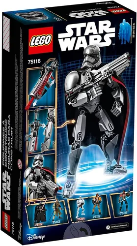 Vista 7 de Set de construcción Star Wars de LEGO, Captain Phasma
