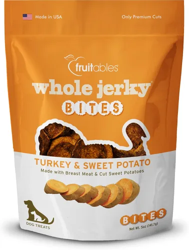Vista 10 de Fruitables Golosinas para perros – Bocadillos enteros – Bisonte a la parrilla y golosinas para perros – Golosinas saludables para perros – 5 onzas