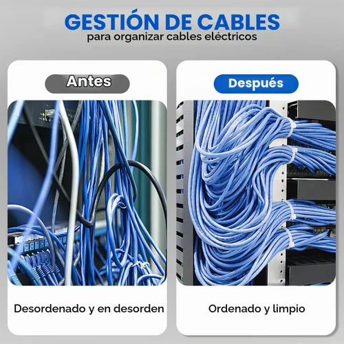 Vista 6 de Bridas para Cables, RAZCC 1200 piezas Bridas para Cables de 8 Pulgadas, Bridas de Alambre de Plástico Blanco Resistentes con Resistencia a