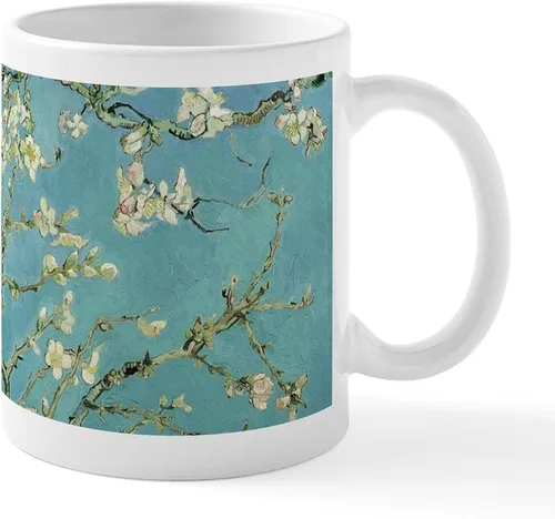 Vista 22 de CafePress Irises By Vincent Van Gogh Taza de café de cerámica de 11 oz (11.0 fl oz)