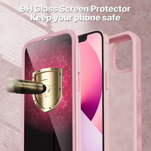 Vista 494 de CENHUFO Funda de privacidad para iPhone 11 Pro, funda de cuerpo completo con protector de pantalla de privacidad de vidrio templado 9H integrado