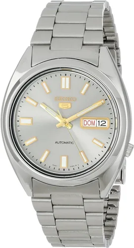 Vista 18 de Seiko 5 Reloj de acero inoxidable para hombre CHAMPAGNE EN ORO - SNXL72