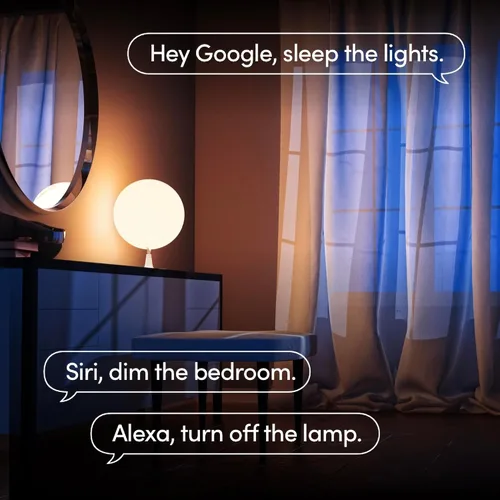 Vista 10 de [Usado] LIFX - Bombilla LED inteligente WiFi blanca A19, regulable, no requiere concentrador, funciona con Alexa y Apple Home Kit, Hey Google, 2700K