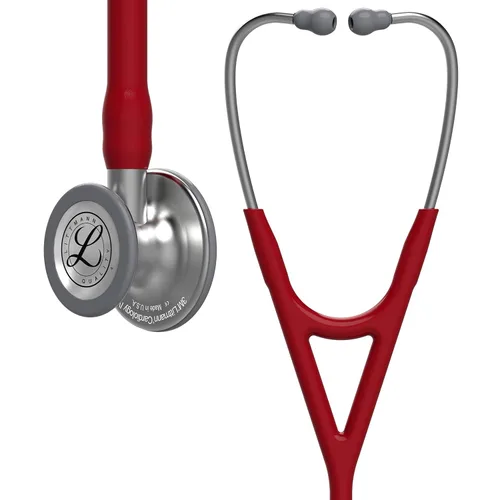 Vista 11 de Estetoscopio de diagnóstico 3M Littmann Cardiology IV, 6187C, más de 2 veces más fuerte, pesa menos, tubo de 27" con acabado satinado azul