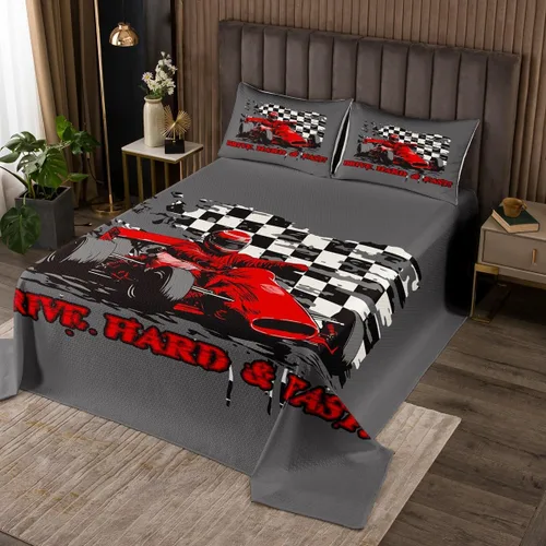Vista 24 de Erosebridal Juego de ropa de cama tamaño individual con estampado de flores rojas y rosas rojas, microfibra suave de lujo, color negro y marrón