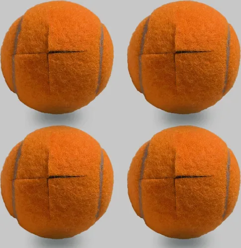 Vista 11 de RMASCOV - Pelotas de tenis para caminantes, paquete de 4, pelotas de tenis precortadas para caminantes, pelotas de tenis para patas de silla (negro)