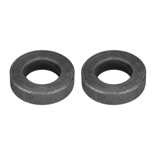 Vista 34 de Uxcell Arandela plana de acero al carbono para pernos M8, 10 piezas M8 x 16 x 1.5mm, aleación de acero negro oxidado de grado 8.8, sujetadores