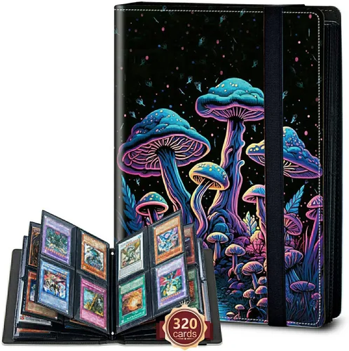 Vista 63 de Rossy Carpeta de tarjetas con 4 bolsillos, carpeta de tarjetas intercambiables, álbum de colección de tarjetas, para 160 tarjetas de carga lateral