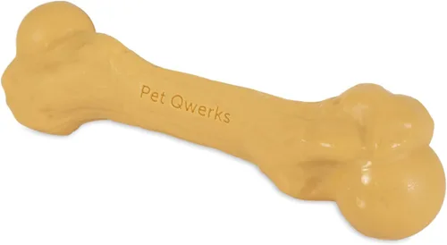 Vista 9 de Pet Qwerks Zombie BarkBone - Hueso de perro de nailon para masticadores moderados, sabor tocino, 4 pulgadas