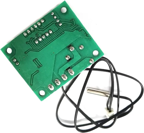 Vista 6 de Kiro&Seeu W1209 12V DC Controlador de Temperatura Digital Tablero Micro Termostato Digital -58.0-230.0 °F Interruptor de módulo de control